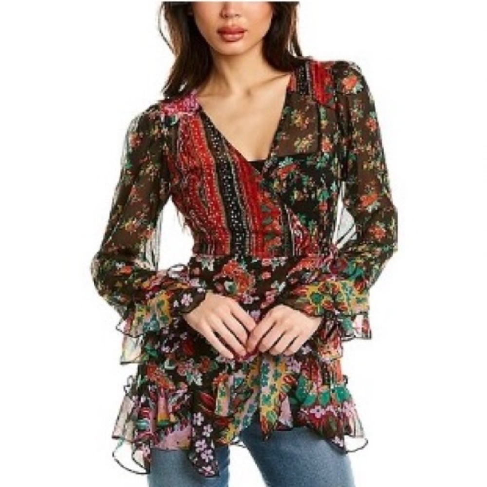 *Host Pick* 🤩 Free People Magic Hour Wrap Top -S